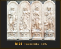 M-35 Płaskorzeźby - nimfy