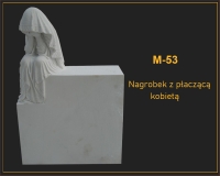 M-53 Nagrobek z płaczącą kobietą